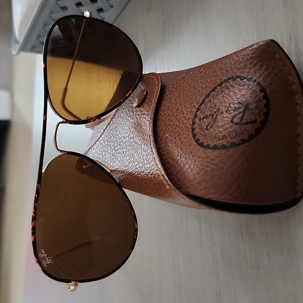 Ray bans brown sunglasses